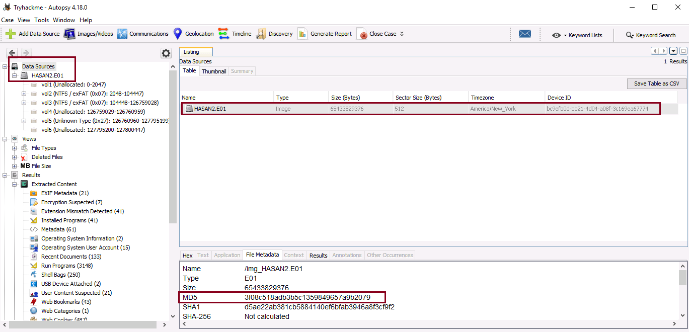 TryHackMe Disk Analysis & Autopsy Writeup | PwnLab